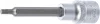 BGS technic Spline típusú bitfej, 1/2", hossza: 100mm, M5 (BGS 4359)