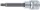 BGS technic Spline típusú bitfej 1/2" hossza: 100mm, M6 (BGS 4360)