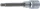 BGS technic Spline típusú bitfej, 1/2", hossza: 100mm, M8 (BGS 4361)
