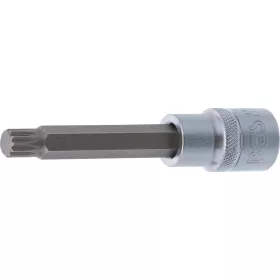   BGS technic Spline típusú bitfej, 1/2", hossza: 100mm, M10 (BGS 4362)