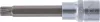 BGS technic Spline típusú bitfej, 1/2", hossza: 100mm, M10 (BGS 4362)
