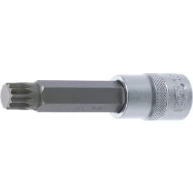   BGS technic Spline típusú bitfej, 1/2", hossza: 100mm, M14 (BGS 4364)