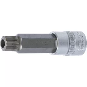   BGS technic Spline típusú bitfej, 1/2", fúrt, M18, 100mm (BGS 4365)