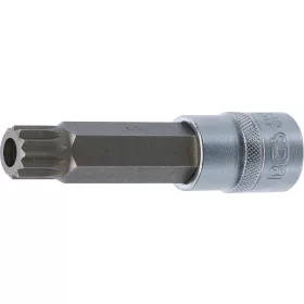   BGS technic Spline típusú bitfej, 1/2", fúrt, M18, 100mm (BGS 4365)