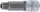 BGS technic Spline típusú bitfej, 1/2", fúrt, M18, 100mm (BGS 4365)