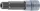 BGS technic Spline típusú bitfej, 1/2", fúrt, M18, 100mm (BGS 4365)