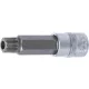 BGS technic Spline típusú bitfej, 1/2", fúrt, M18, 100mm (BGS 4365)
