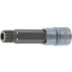 BGS technic Spline típusú bitfej, 1/2", fúrt, M18, 100mm (BGS 4365)