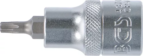 BGS technic Torx bitfej 1/2" nem fúrt, hossza: 53mm, T25 (BGS 4370)