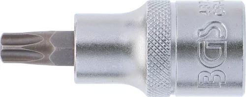 BGS technic Torx bitfej 1/2" nem fúrt, hossza: 53mm, T45 (BGS 4373)