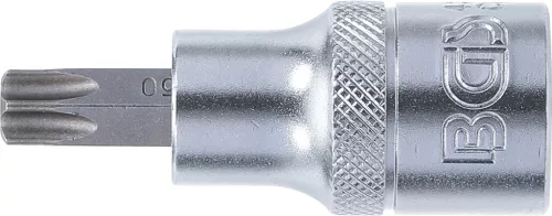 BGS technic Torx bitfej 1/2" nem fúrt, hossza: 53mm, T50 (BGS 4374)