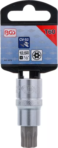 BGS technic Bitfej 1/2" fúrt, T60 (BGS 4376)