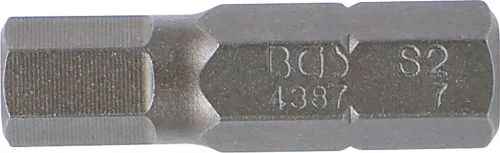 BGS technic Bit, hatszögű 7mm 5/16" hossza: 30mm (BGS 4387)