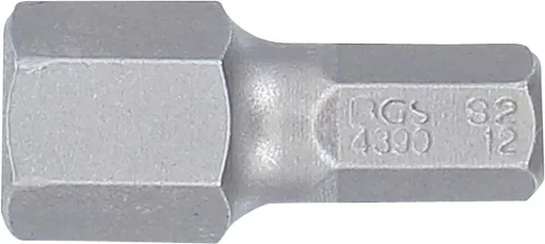 BGS technic Bitfej, hatszögű 12mm 5/16" hossza: 30mm (BGS 4390)