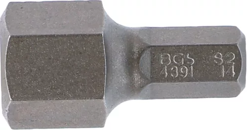 BGS technic Bit, hatszögű 14mm 5/16" hossza: 30mm (BGS 4391)
