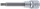 BGS technic Spline Bitfej, 1/2", M7, 100 mm hosszú (BGS 4432)