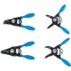 BGS technic Seegerfogó készlet kis biztosítógyűrűkhöz, 80 mm, 4 részes, külső és belső, egyenes és hajlított (BGS 444)