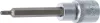 BGS technic Torx bitfej 1/2" nem fúrt, hossza: 100mm, T20 (BGS 4469)