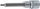 BGS technic Torx bitfej 1/2" nem fúrt, hossza: 100mm, T20 (BGS 4469)