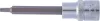 BGS technic Torx bitfej 1/2" nem fúrt, hossza: 100mm, T25 (BGS 4470)