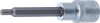 BGS technic Torx bitfej 1/2" nem fúrt, hossza: 100mm, T30 (BGS 4471)