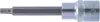 BGS technic Torx bitfej 1/2" nem fúrt, hossza: 100mm, T30 (BGS 4471)