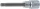 BGS technic Torx bitfej 1/2" nem fúrt, hossza: 100mm, T45 (BGS 4473)