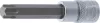 BGS technic Torx bitfej 1/2" nem fúrt, hossza: 100mm, T60 (BGS 4476)