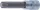 BGS technic Torx bitfej 1/2" nem fúrt, hossza: 100mm, T70 (BGS 4477)