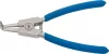 BGS technic Hajlított Seegerfogó külső biztosítógyűrűkhöz, 150 mm, Ø1,5 mm (BGS 450-1)