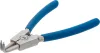 BGS technic Hajlított Seegerfogó külső biztosítógyűrűkhöz, 150 mm, Ø1,5 mm (BGS 450-1)