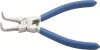 BGS technic Seegerfogó / biztosítógyűrű-fogó készlet belső és külső gyűrűkhöz, 150 mm, 4 részes (BGS 450)