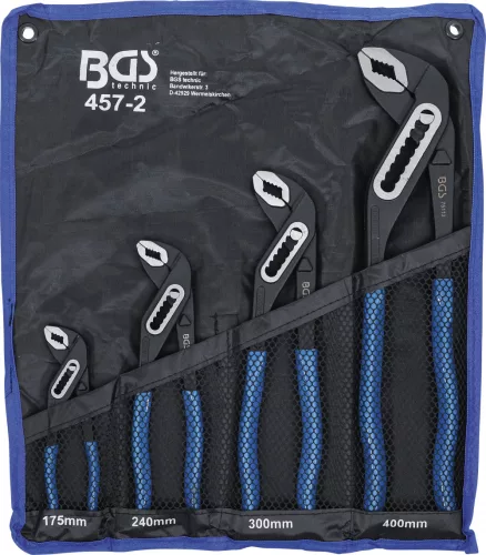 BGS technic Vízpumpa fogó fogó készlet 4 részes (BGS 457-2)