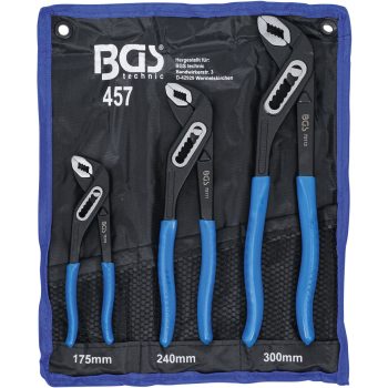 BGS technic Vízpumpa fogó készlet 3 részes (BGS 457)