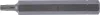 BGS technic Torx bit, nem fúrt T25 3/8" hossza: 75mm (BGS 4570)