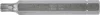 BGS technic Torx bit, nem fúrt T40 3/8" hossza: 75mm (BGS 4572)