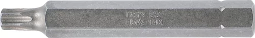 BGS technic Torx bit, nem fúrt T40 3/8" hossza: 75mm (BGS 4572)