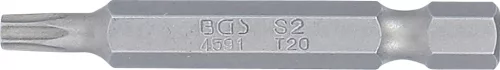 BGS technic Torx bit, 6,3 (1/4), 50mm hosszú, T20x50 (BGS 4591)