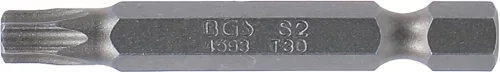 BGS technic Torx bit, 6,3 (1/4), 50mm hosszú, T30x50 (BGS 4593)