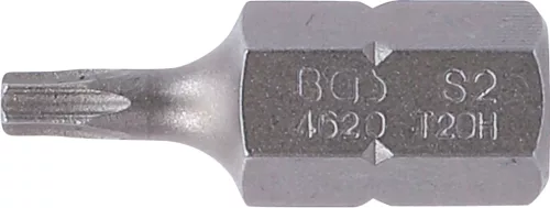 BGS technic Biztonsági Torx bit, fúrt T20 3/8" hossza: 30mm (BGS 4620)