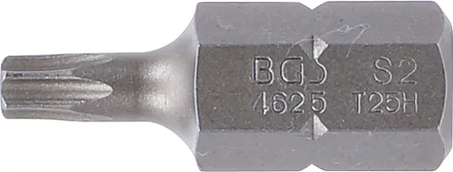 BGS technic Biztonsági Torx bit, fúrt T25 3/8" hossza: 30mm (BGS 4625)