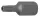 BGS technic Biztonsági Torx bit, fúrt T27 3/8" hossza: 30mm (BGS 4627)