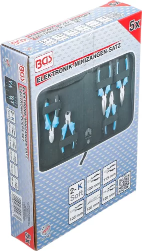 BGS technic Fogó készlet MINI, 5 részes (BGS 463)