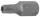 BGS technic Biztonsági Torx bit, fúrt T40 3/8" hossza: 30mm (BGS 4640)
