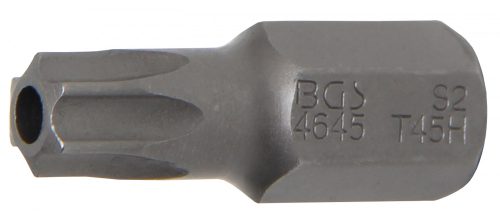 BGS technic Biztonsági Torx bit, fúrt T45 3/8" hossza: 30mm (BGS 4645)