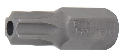 BGS technic Biztonsági Torx bit, fúrt T50 3/8" hossza: 30mm (BGS 4650)
