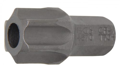 BGS technic Biztonsági Torx bit, fúrt T70 3/8" hossza: 30mm (BGS 4670)