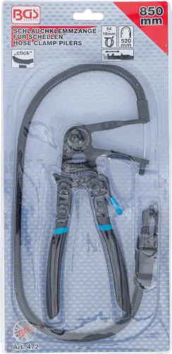 BGS technic Flexibilis szárú csőbilincs fogó, 18-54 mm (BGS 472)