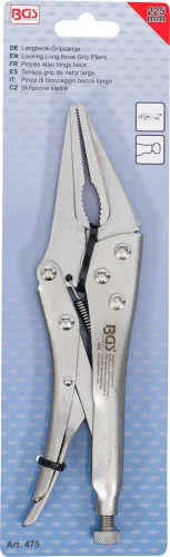 BGS technic Gripp fogó hosszú csőrű 225mm (BGS 475)