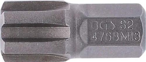 BGS technic RIBE bitfej M13, hossza: 30mm (BGS 4768)